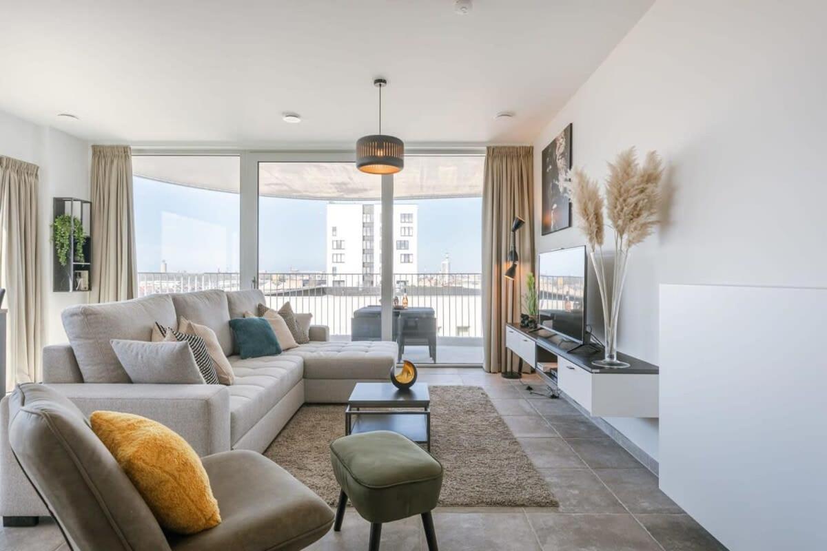 Huswell - Bright Apartment With Seaview Bredene Esterno foto