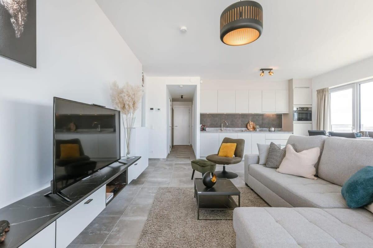 Huswell - Bright Apartment With Seaview Bredene Esterno foto