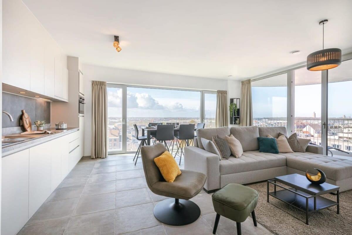 Huswell - Bright Apartment With Seaview Bredene Esterno foto