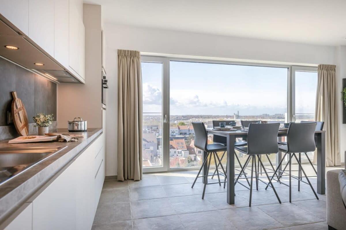 Huswell - Bright Apartment With Seaview Bredene Esterno foto